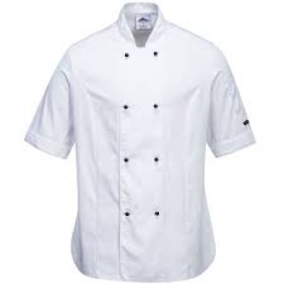Giacca chefs manica corta donna Rachel C737